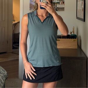 Adidas Sleeveless Golf Polo Tank Top